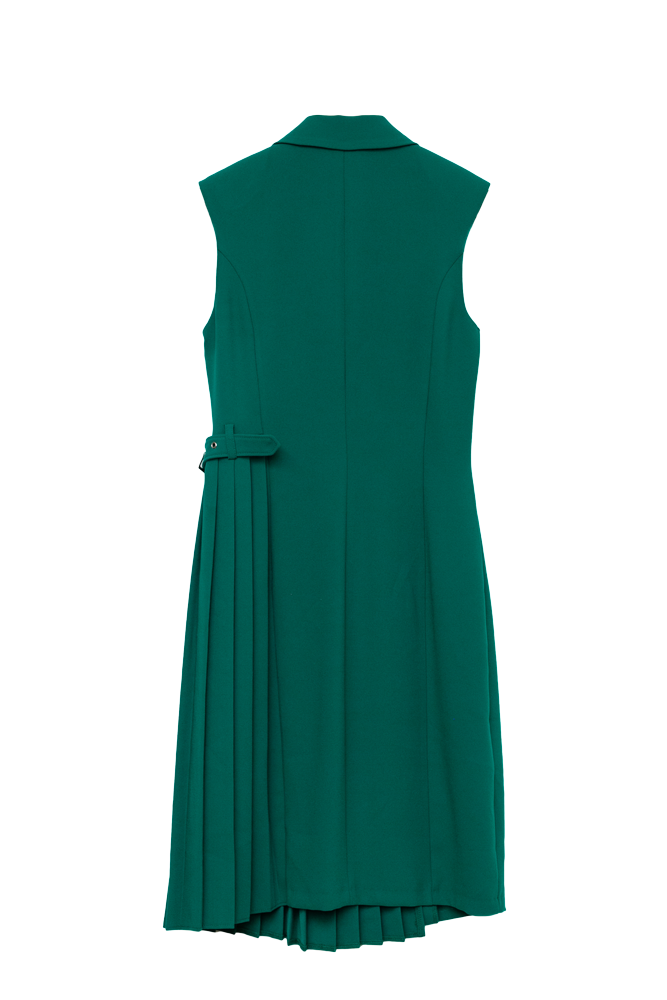 Womens pleated midi Dress