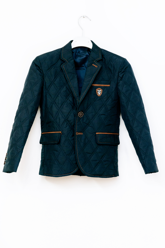 Boy’s Quilted Coat Jackets Navy Blue (6-10yrs)