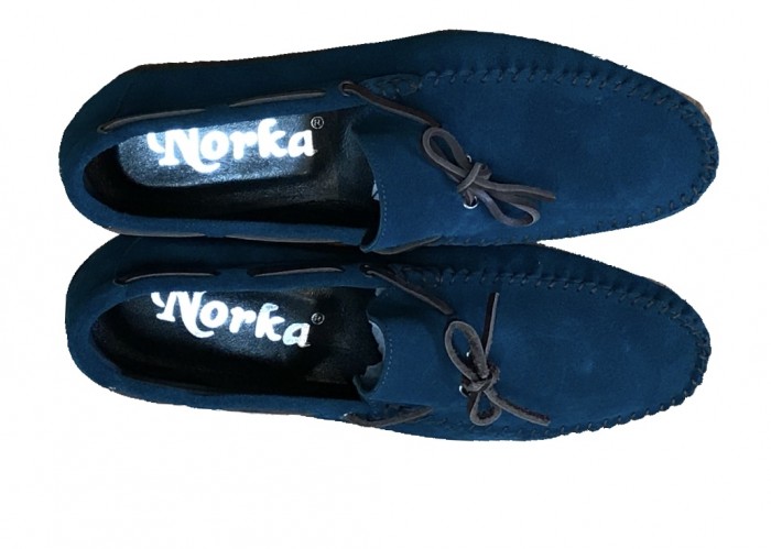 Men’s Shoes Laced Loafers, Green