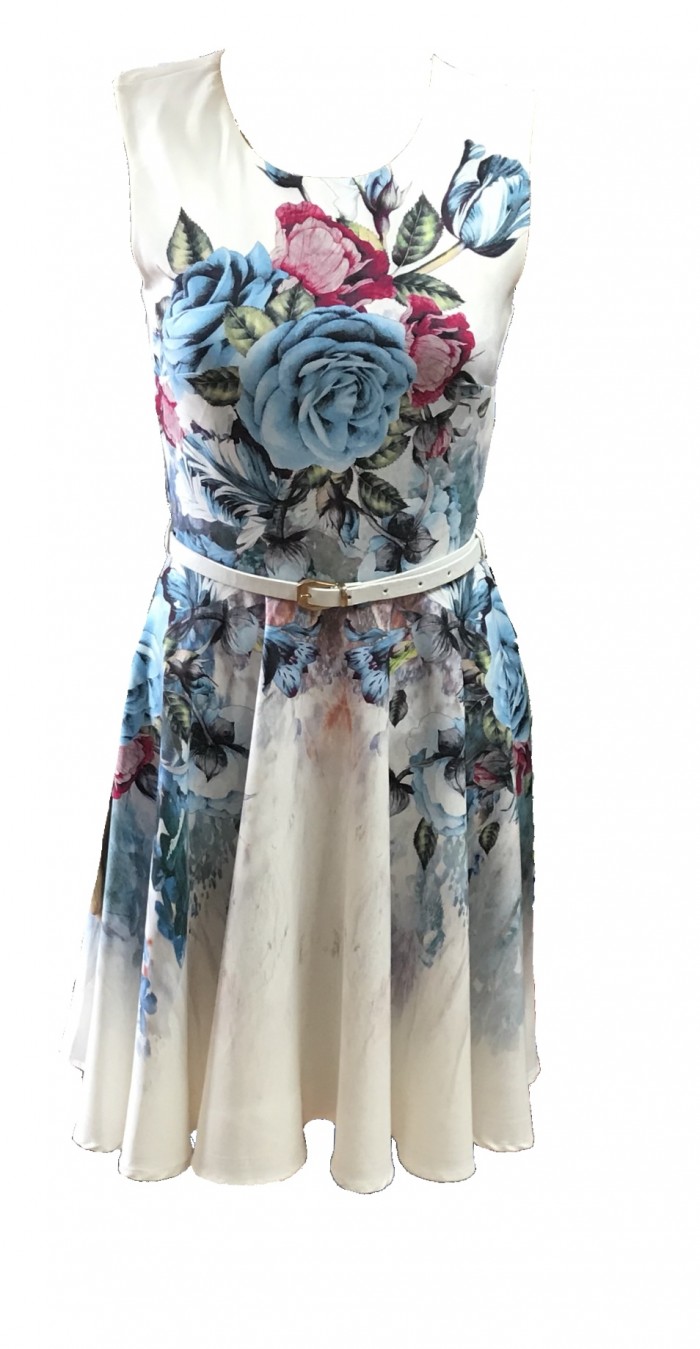 Women’s  Ladies Skater Dress Mini Dress 